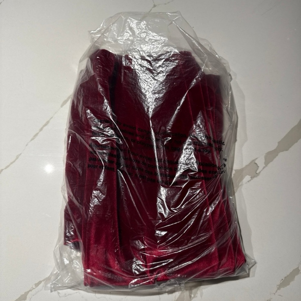 LOFT Rich Red Velvet Pants